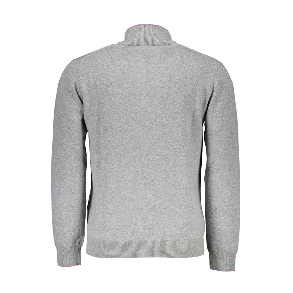 Harmont & Blaine Grigio Wool Men Sweater | Regal Royce