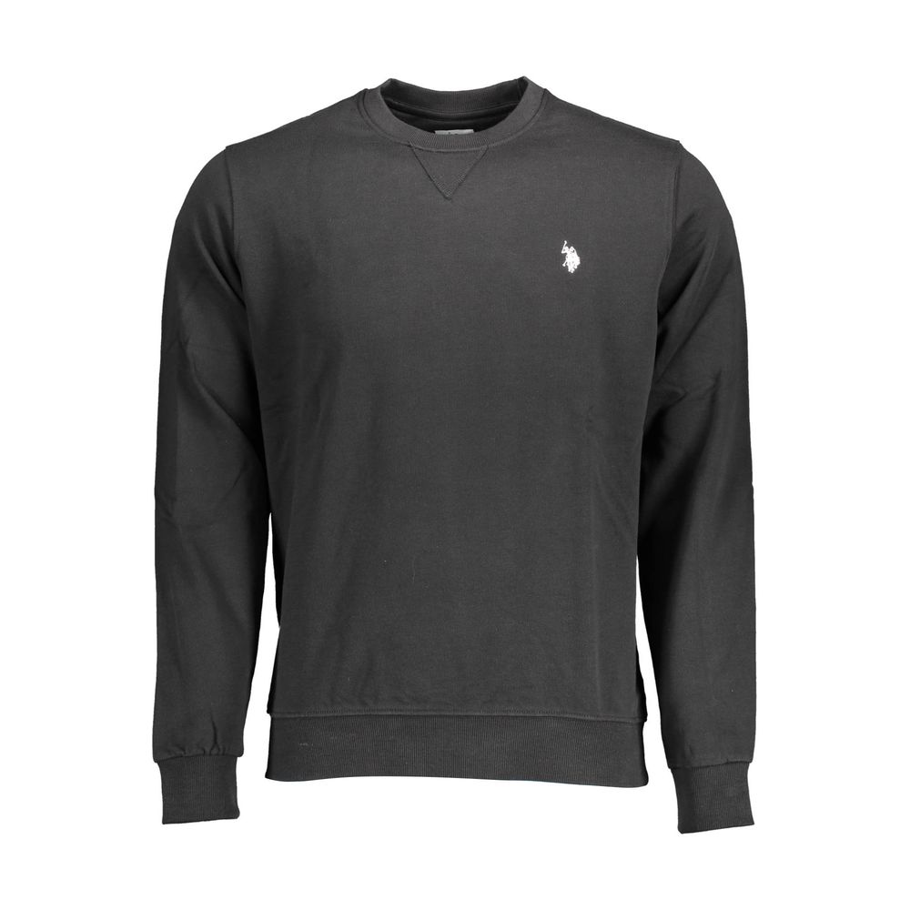 U.S. POLO ASSN. Black Cotton Sweatshirt