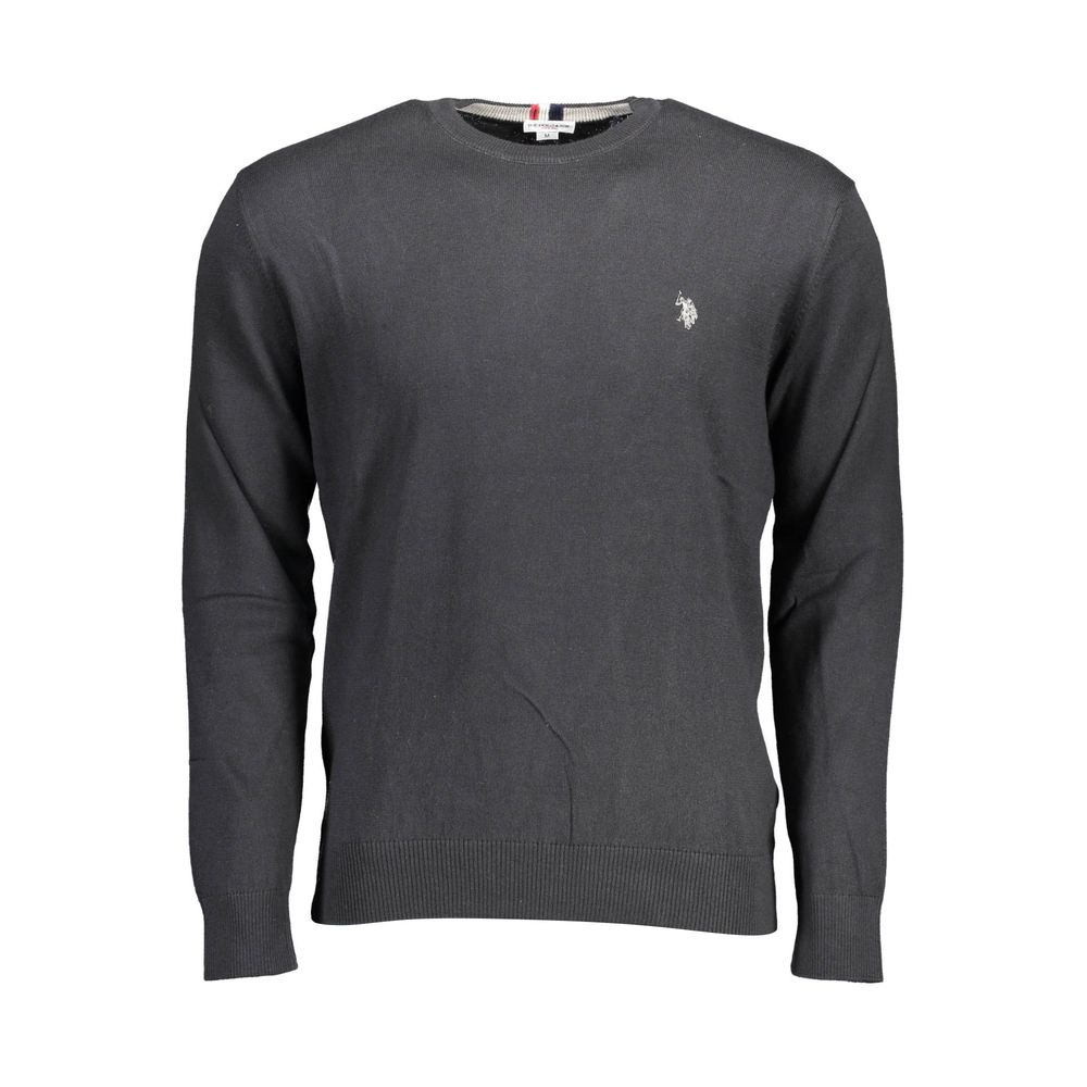 U.S. POLO ASSN. Black Cotton Sweater