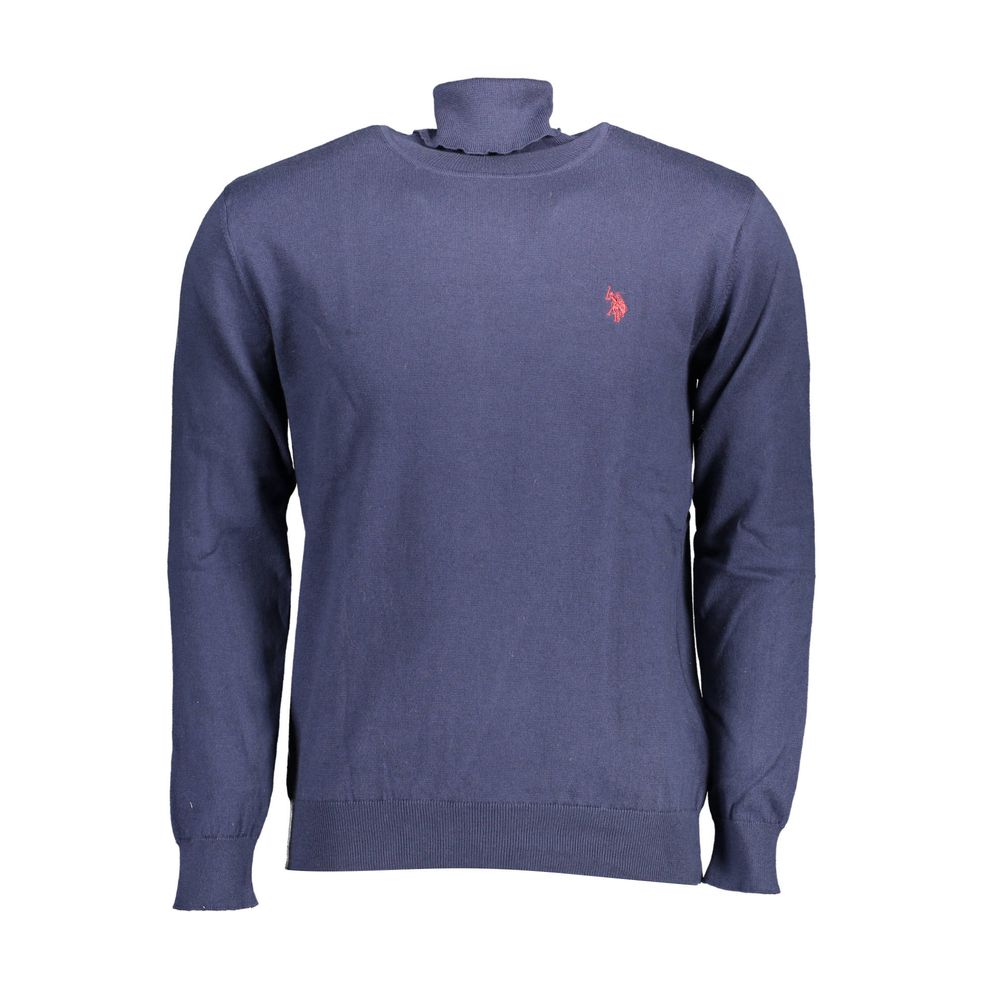 U.S. POLO ASSN. Blu Cotton Men Sweater | Regal Royce