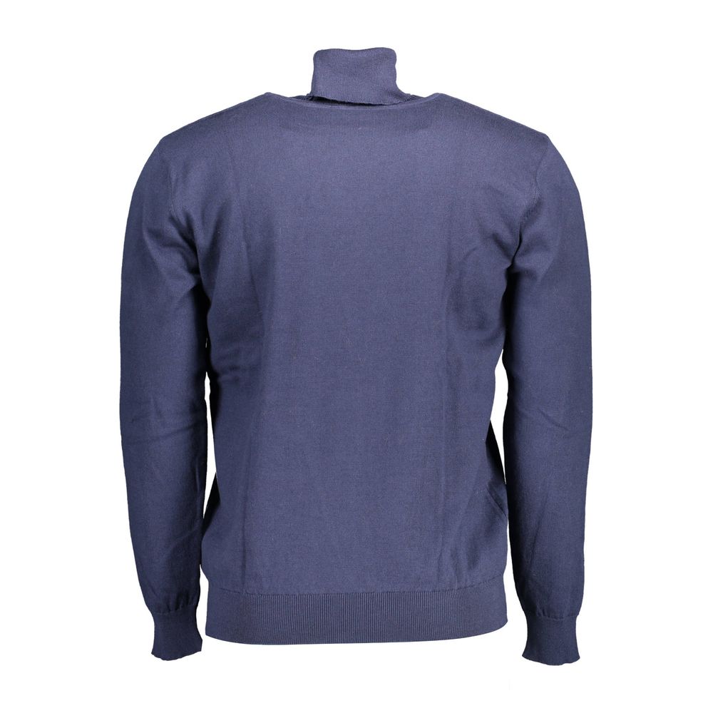 U.S. POLO ASSN. Blu Cotton Men Sweater | Regal Royce