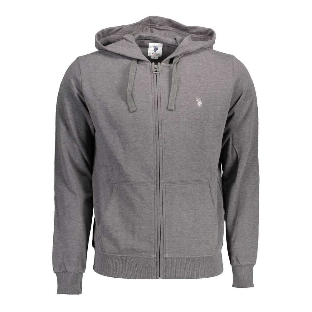 U.S. POLO ASSN. Grigio Cotton Men Sweatshirt | Regal Royce