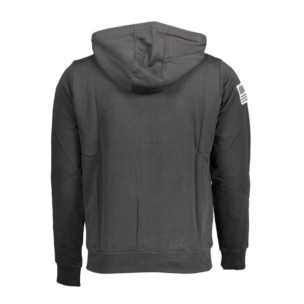 U.S. POLO ASSN. Black Cotton Men Sweatshirt | Regal Royce