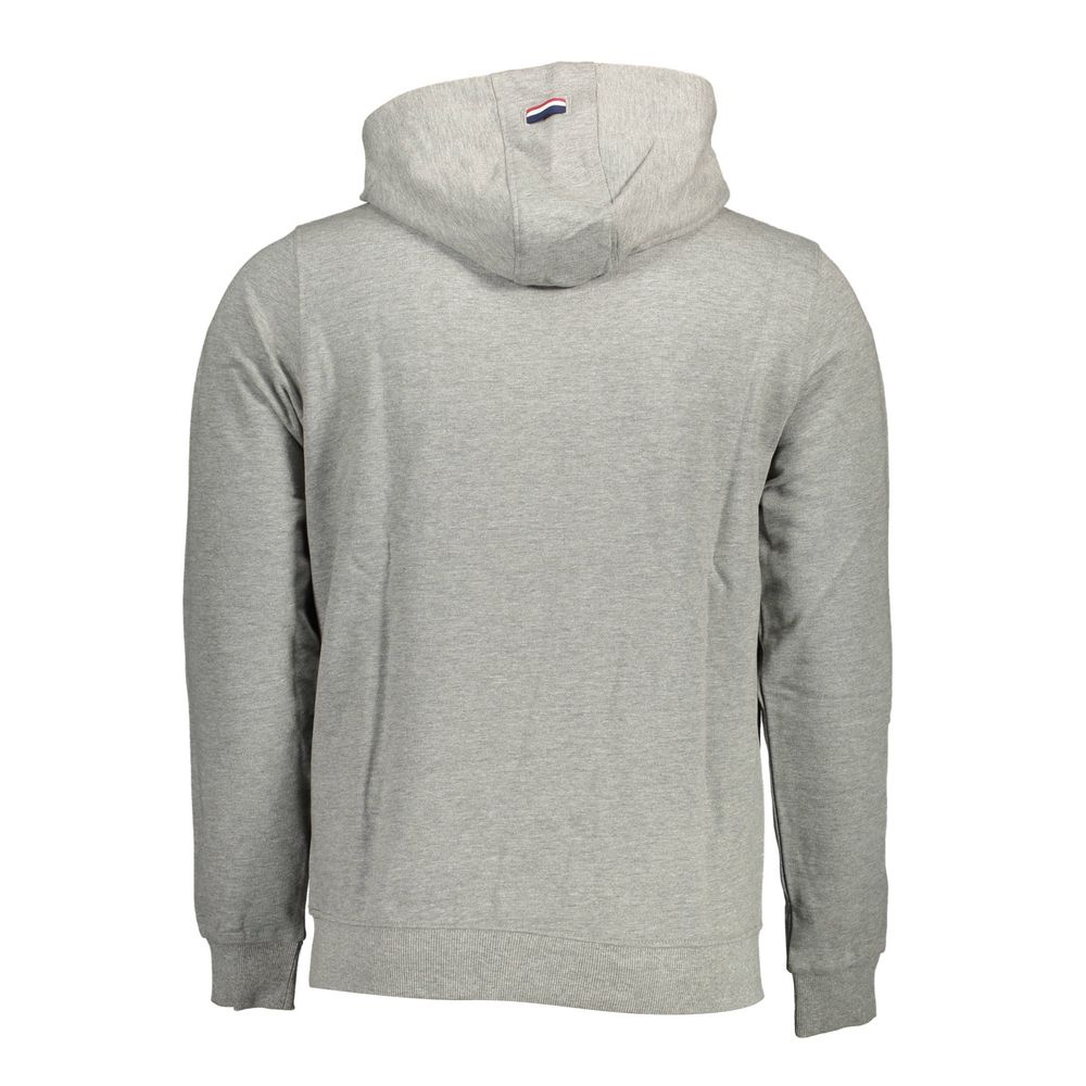 U.S. POLO ASSN. Gray Cotton Mens Sweatshirt | Regal Royce