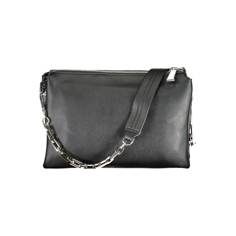 BYBLOS Nero Polyurethane Women Handbag | Regal Royce