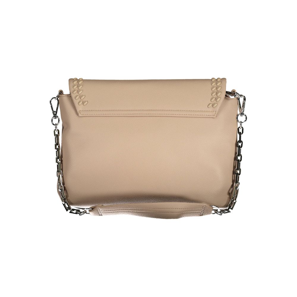 BYBLOS Beige Polyurethane Women's Shoulder Bag | Regal Royce