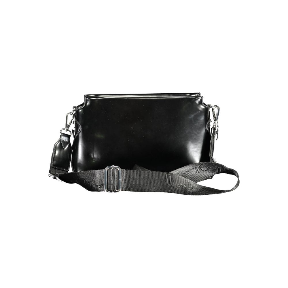 BYBLOS Nero Polyurethane Women Handbag | Regal Royce