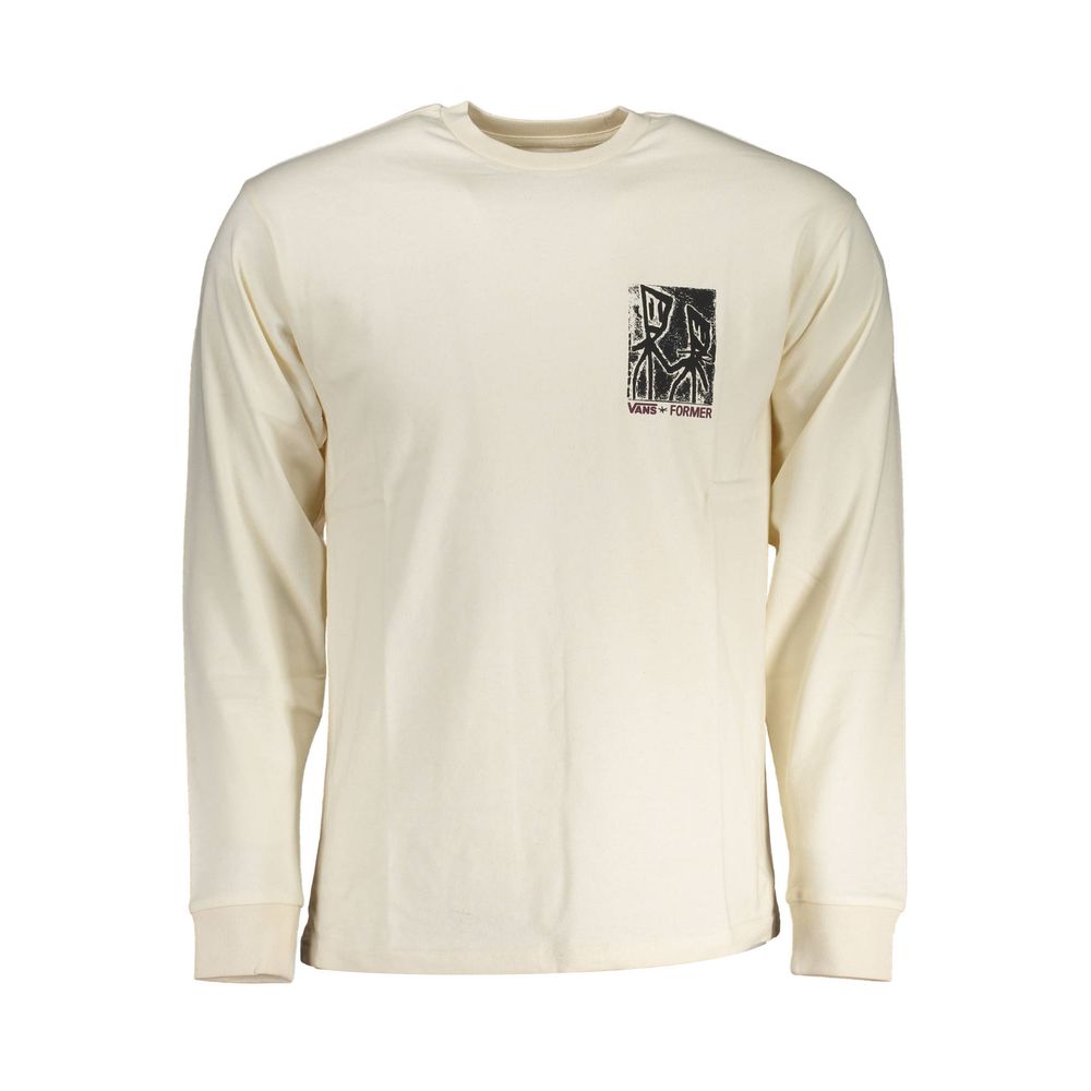 Vans White Cotton Men's T-Shirt | Regal Royce