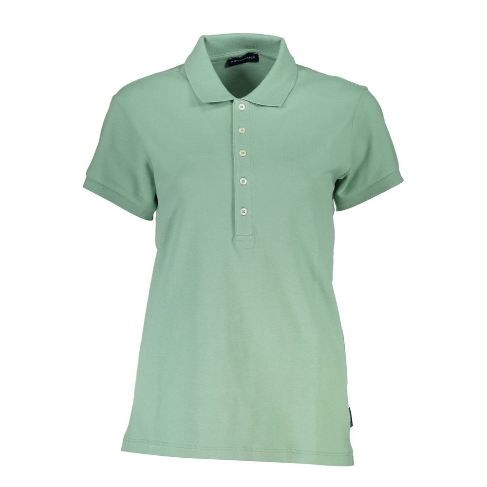North Sails Verde Cotton Women Polo Shirt | Regal Royce