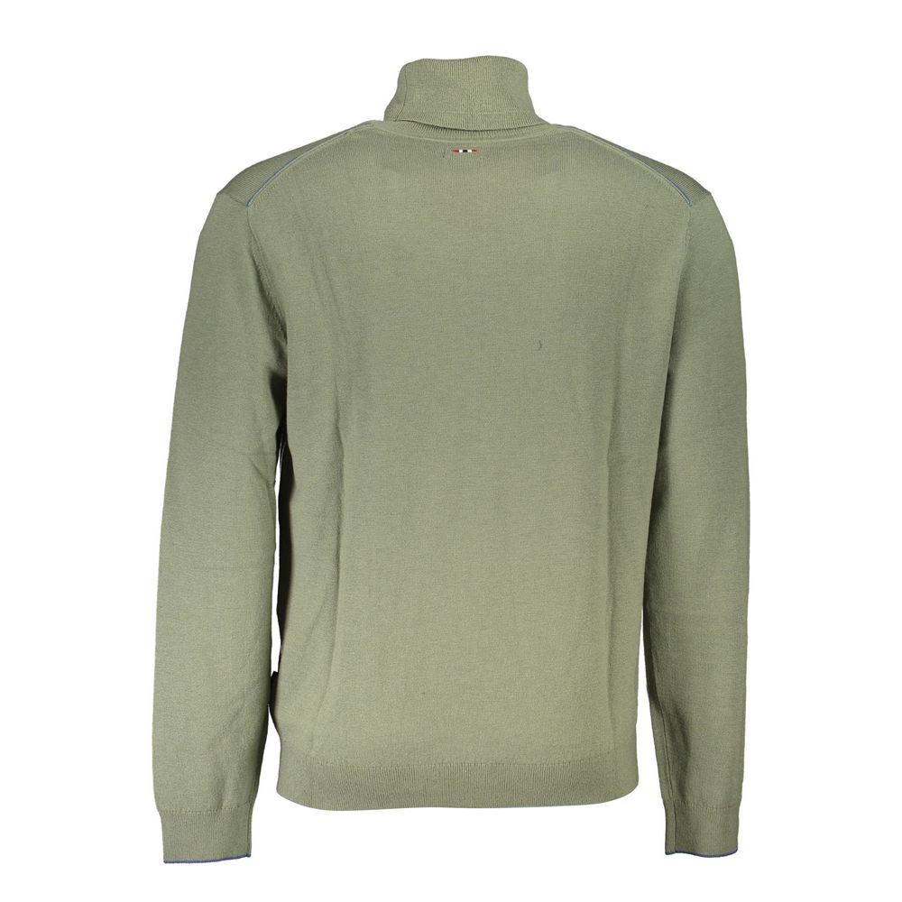 Napapijri Verde Wool Men Sweater | Regal Royce