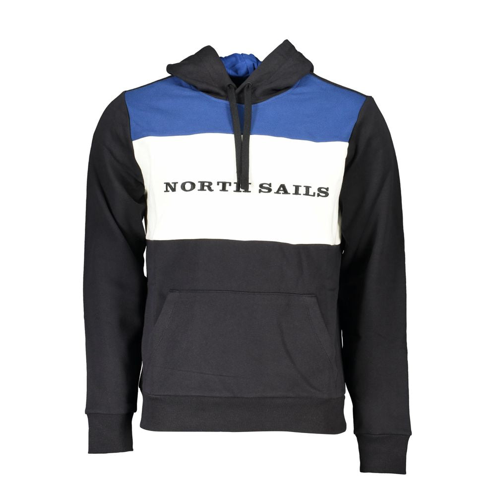 North Sails Black Cotton Sweatshirt