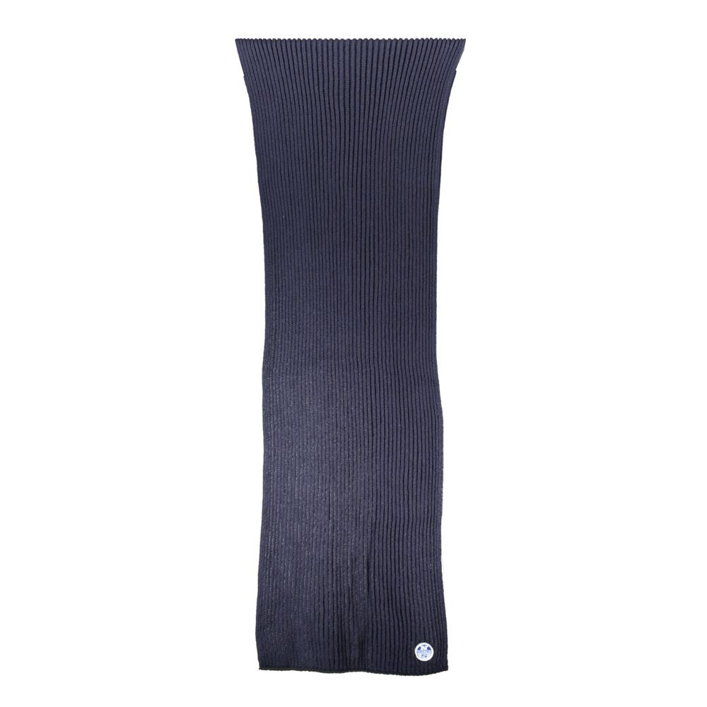 North Sails Blue Cotton Men Scarf | Regal Royce