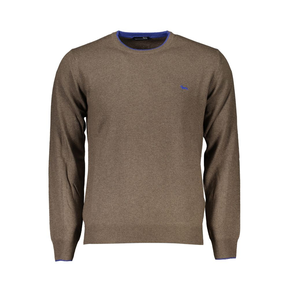 Harmont & Blaine Marrone Viscosa Mens Sweater | Regal Royce