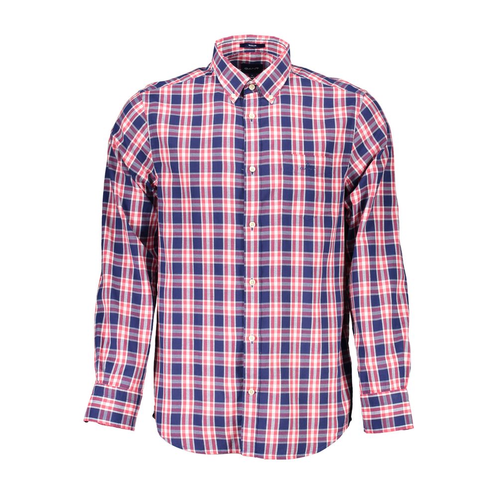 Gant Blue Cotton Men's Shirt | Regal Royce