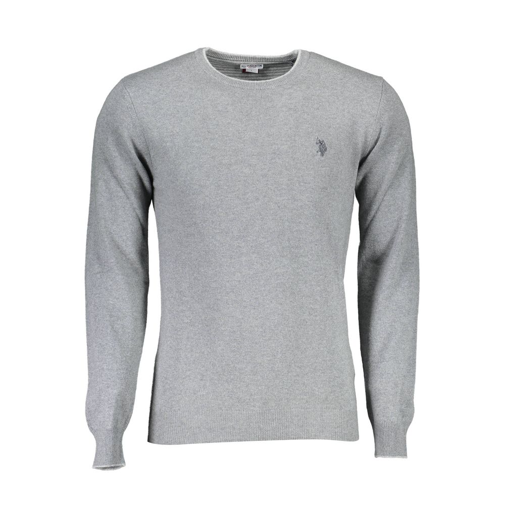 U.S. POLO ASSN. Grigio Wool Men Sweater | Regal Royce