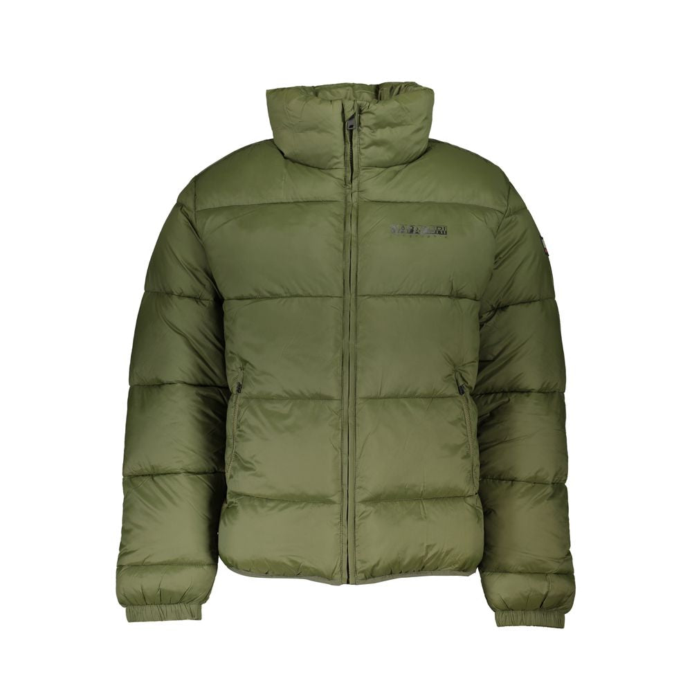 Napapijri Verde Poliammide Men's Jacket | Regal Royce