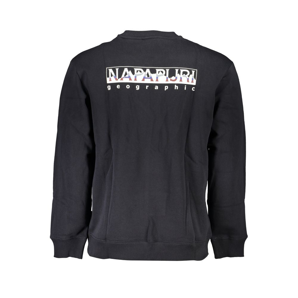 Napapijri Black Cotton Sweatshirt
