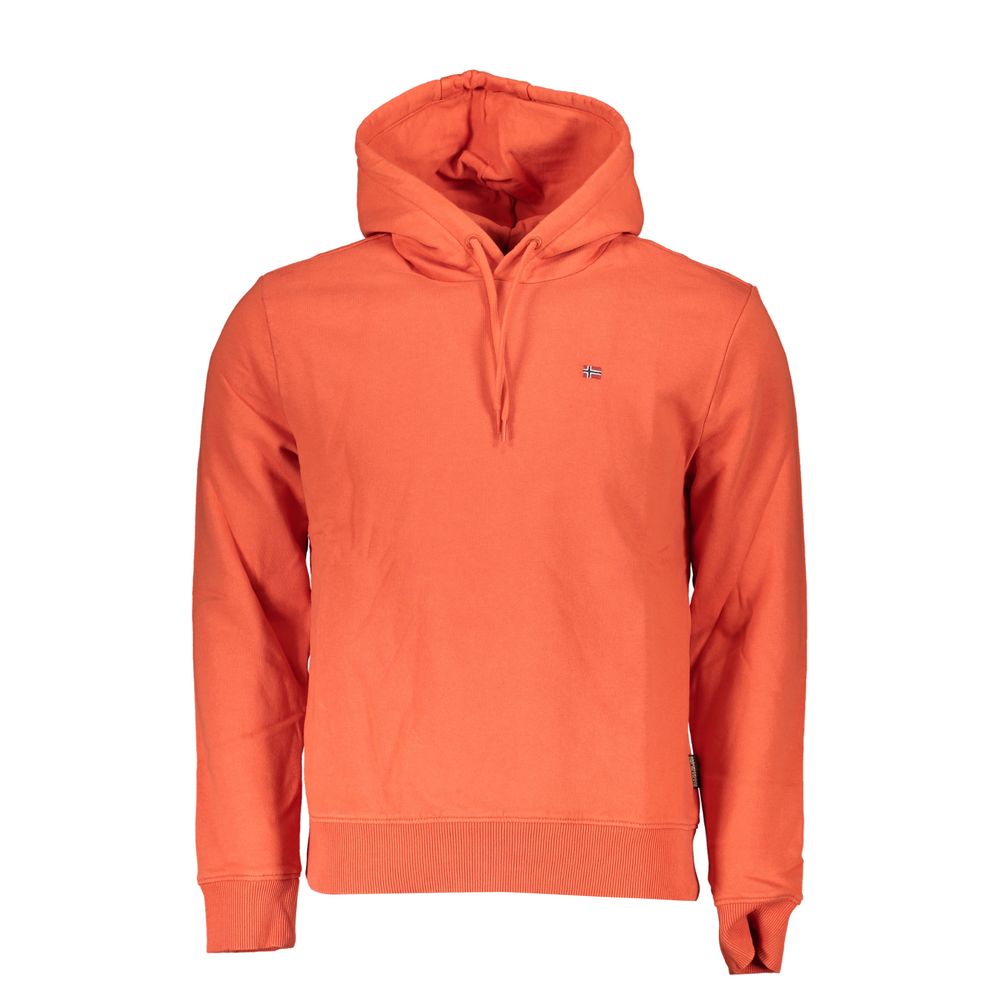 Napapijri Red Cotton Men's Sweatshirt | Regal Royce