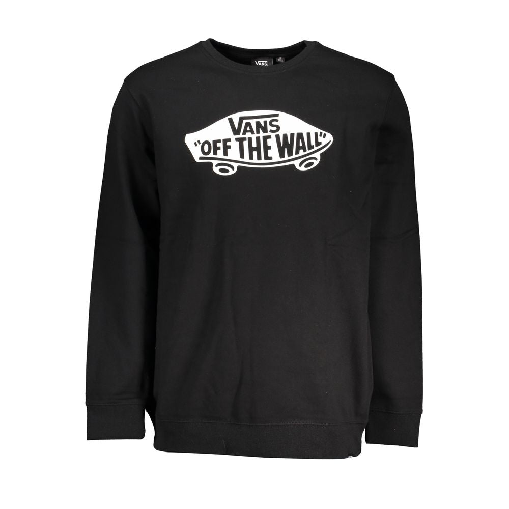 Vans Black Cotton Men's Sweatshirt | Regal Royce