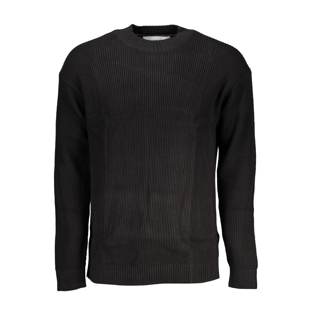 Calvin Klein Black Cotton Men Sweater | Regal Royce