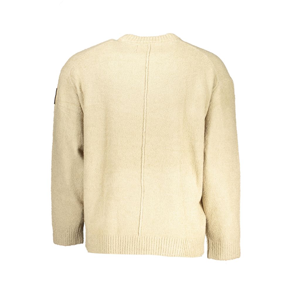 Calvin Klein Beige Cotton Men Sweater | Regal Royce
