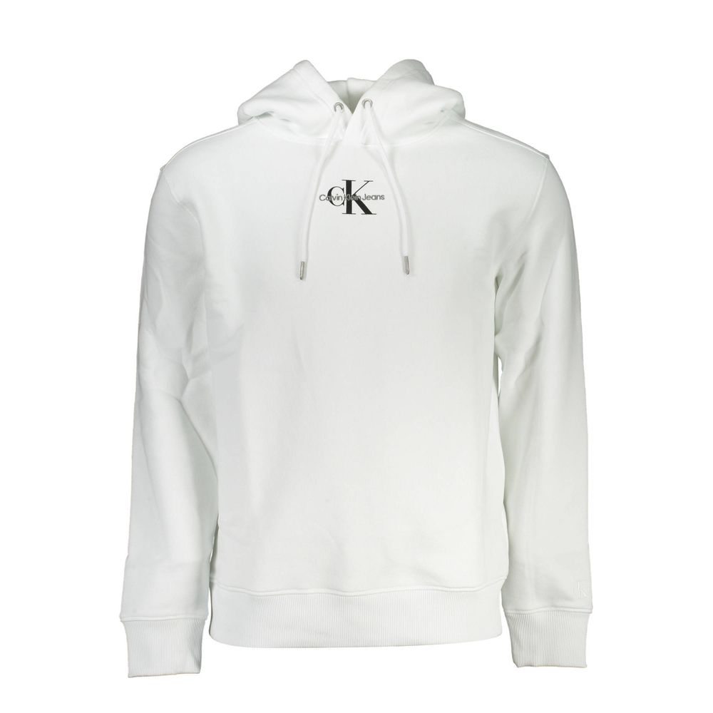 Calvin Klein White Cotton Men's Sweatshirt | Regal Royce