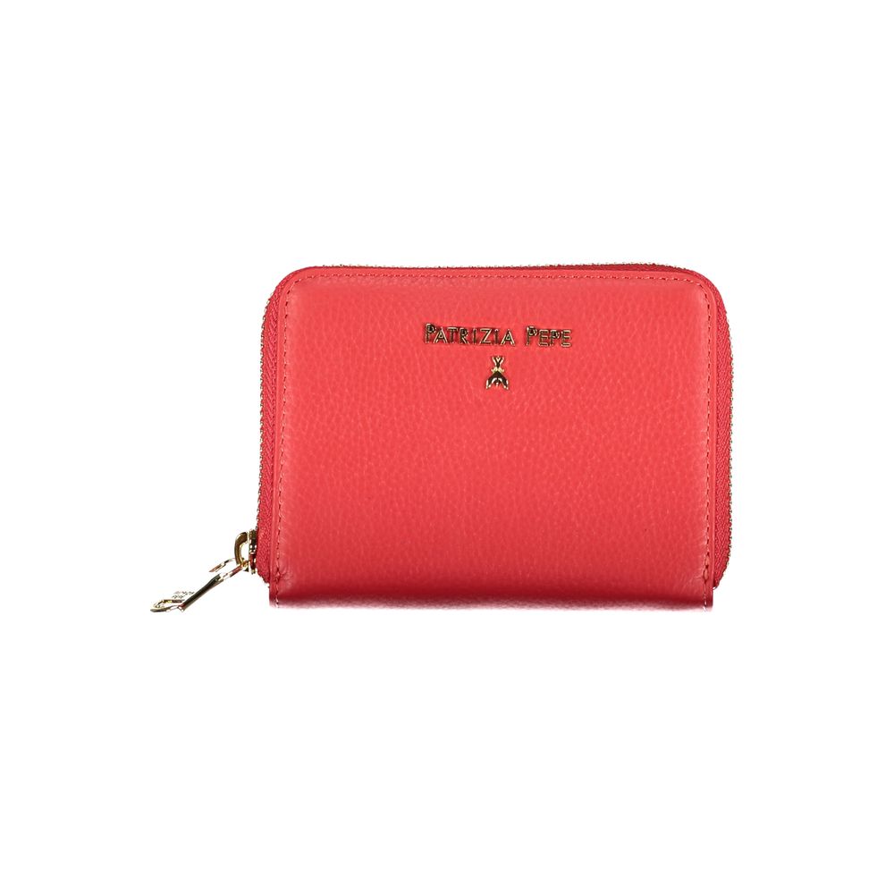 Patrizia Pepe Rosso Poliuretano Woman Wallet | Regal Royce