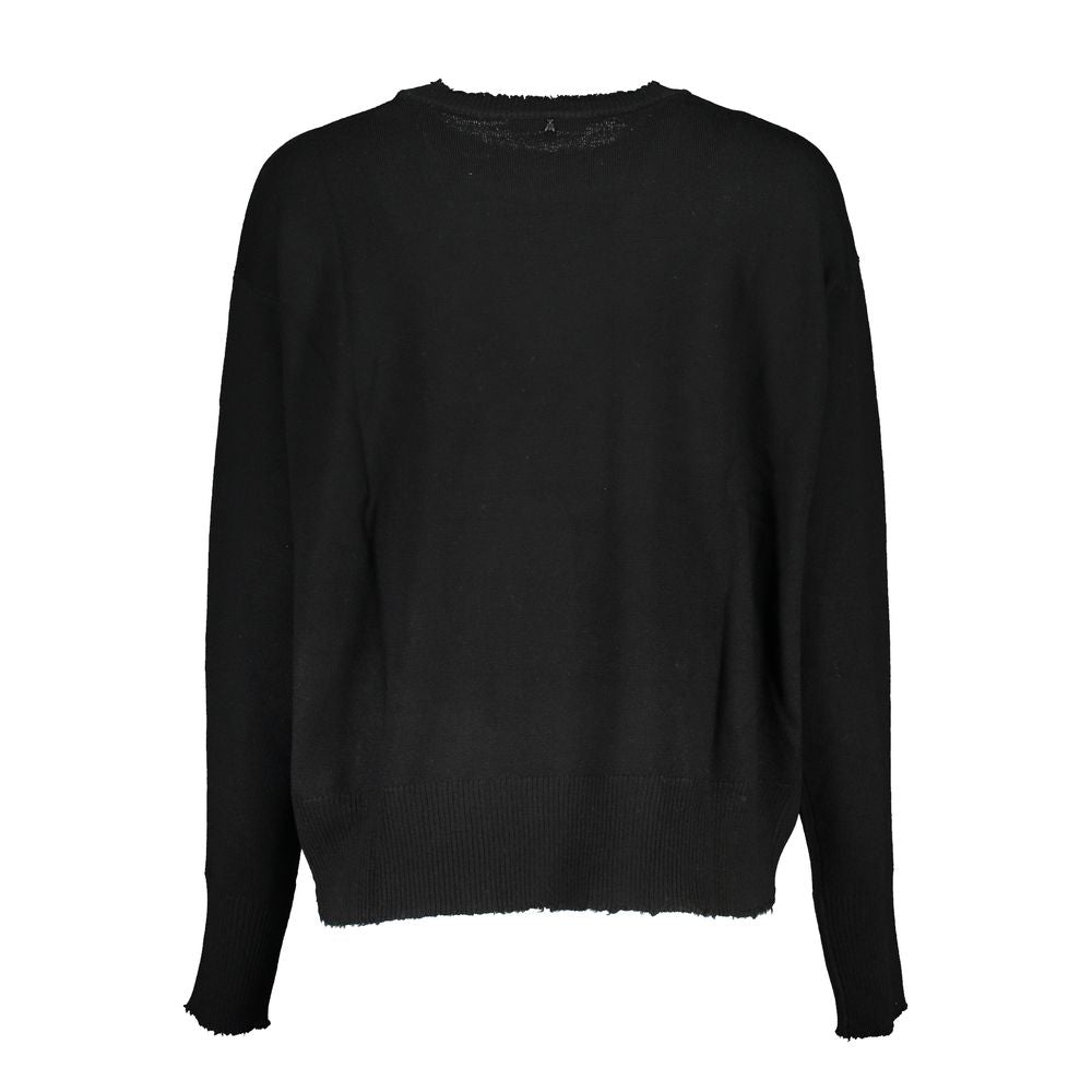 Patrizia Pepe Black Tessuto Women Sweater | Regal Royce