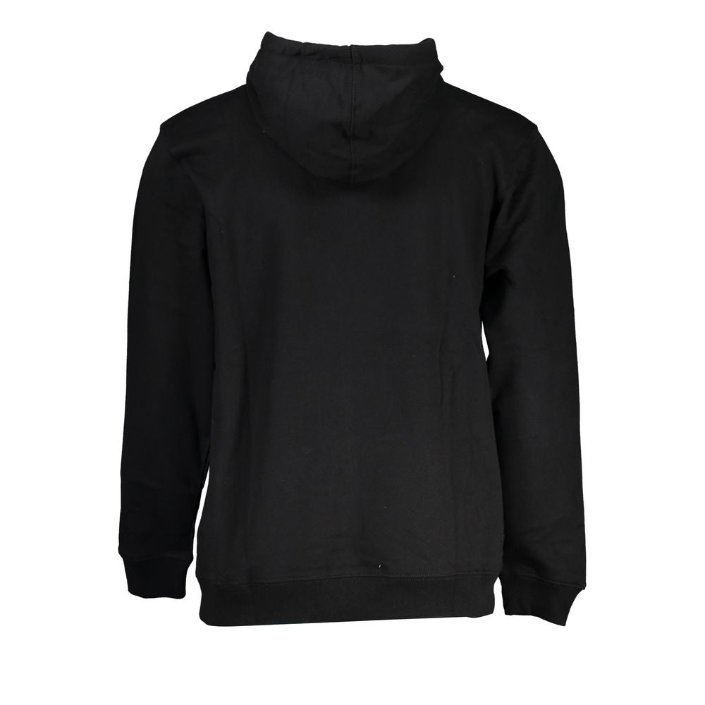 Vans Nero Cotton Men Hooded Sweatshirt | Regal Royce