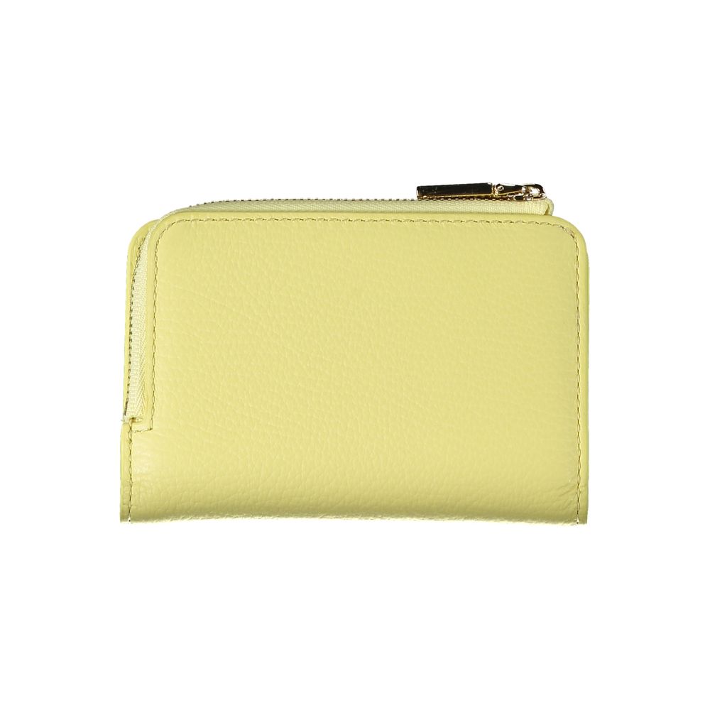 Coccinelle Giallo Leather Women Wallet | Regal Royce