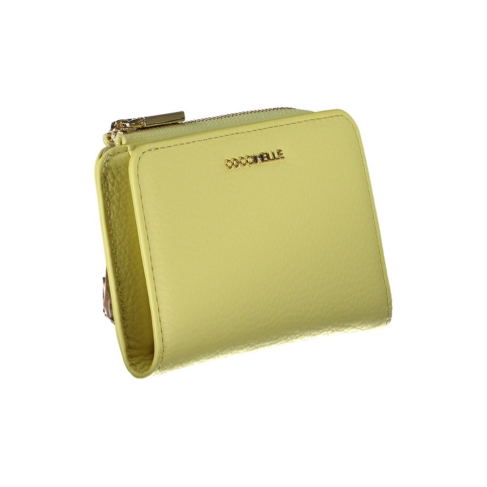 Coccinelle Giallo Leather Women Wallet | Regal Royce