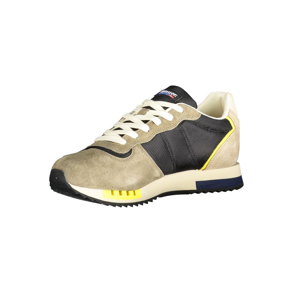 Blauer Verde Polyurethane Men Sneaker | Regal Royce