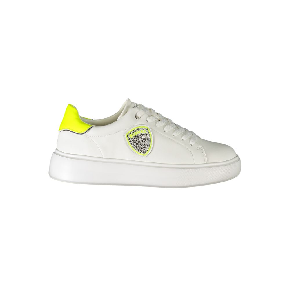 Blauer Bianco Leather Women Sneaker | Regal Royce