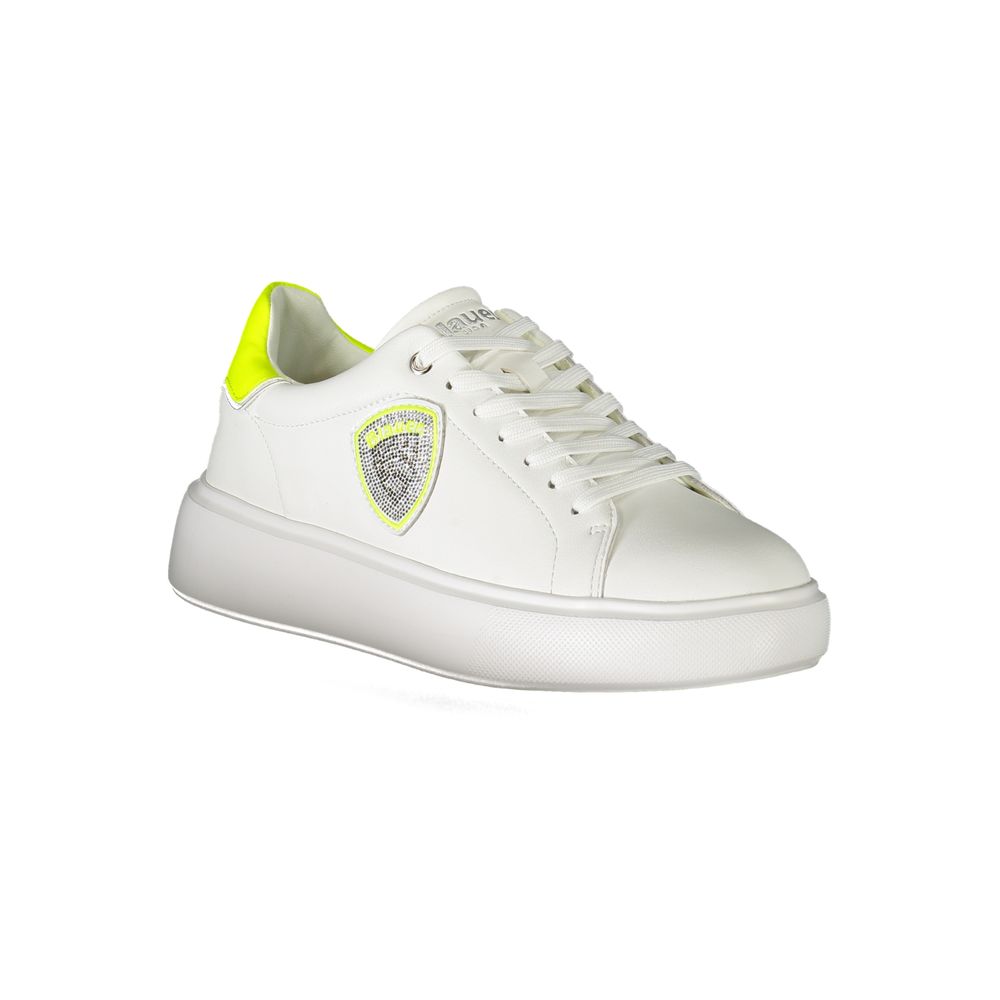 Blauer Bianco Leather Women Sneaker | Regal Royce