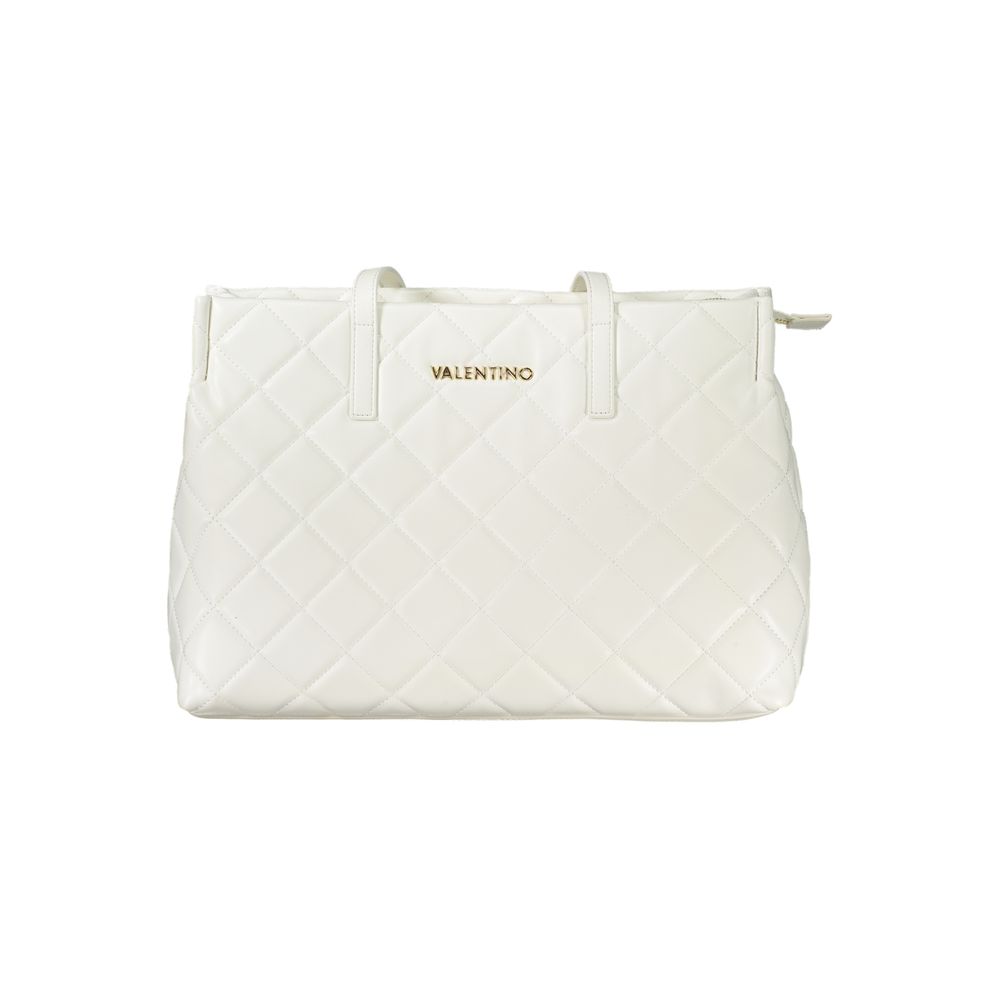Mario Valentino Bianco Poliuretano Women Handbag | Regal Royce
