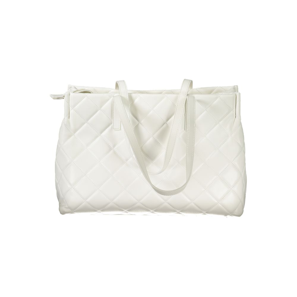 Mario Valentino Bianco Poliuretano Women Handbag | Regal Royce