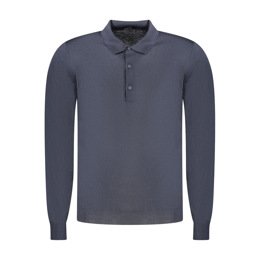 K-WAY Blue Wool Sweater