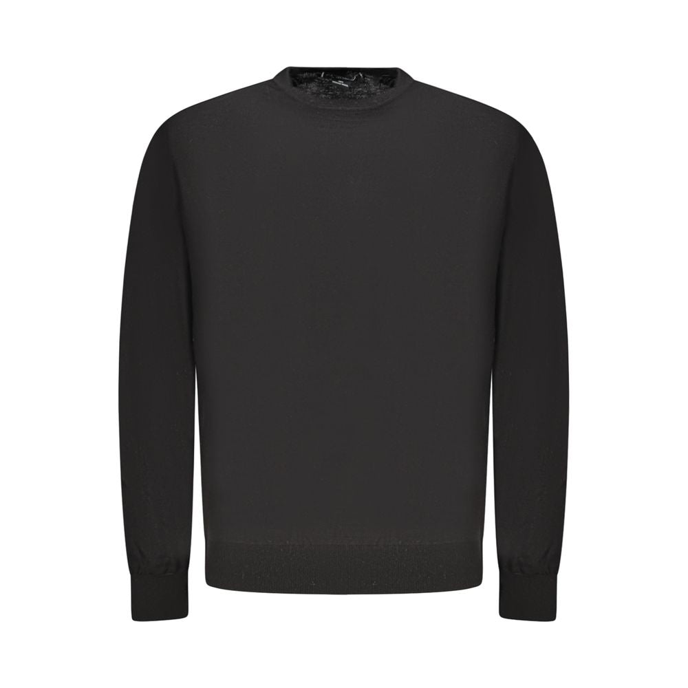 Guess Jeans Black Wool Mens Sweater | Regal Royce