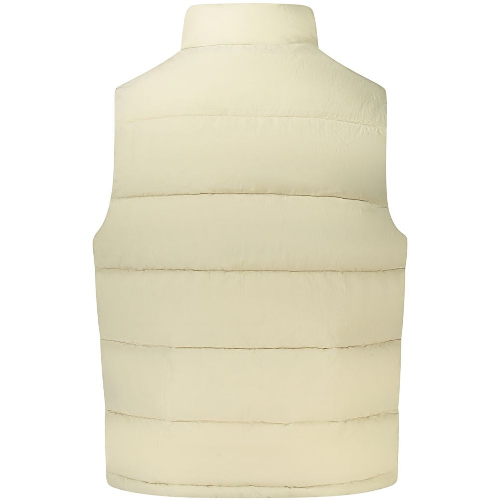 Guess Jeans Beige Polyamide Men's Vest | Regal Royce