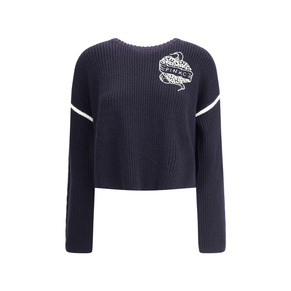 PINKO Blue Wool Sweatshirt | Regal Royce