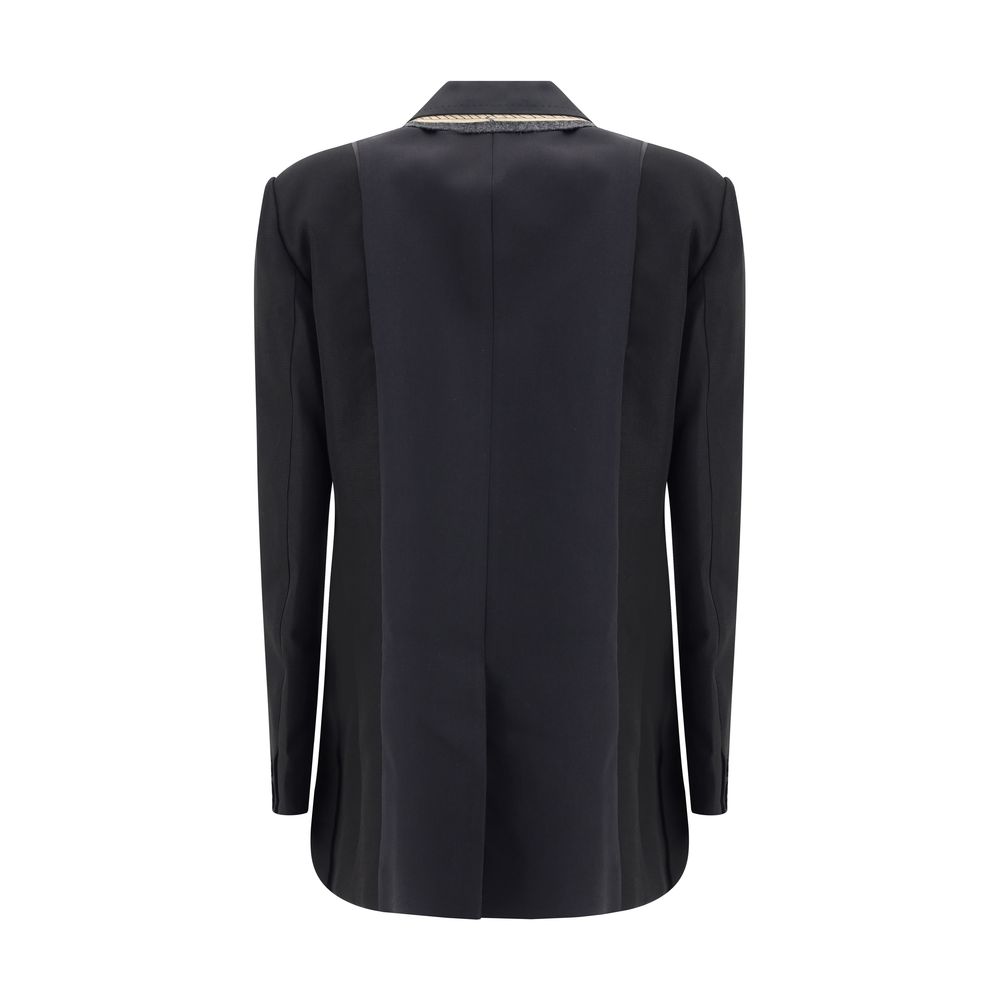 Sacai Black Polyester Clothing | Regal Royce