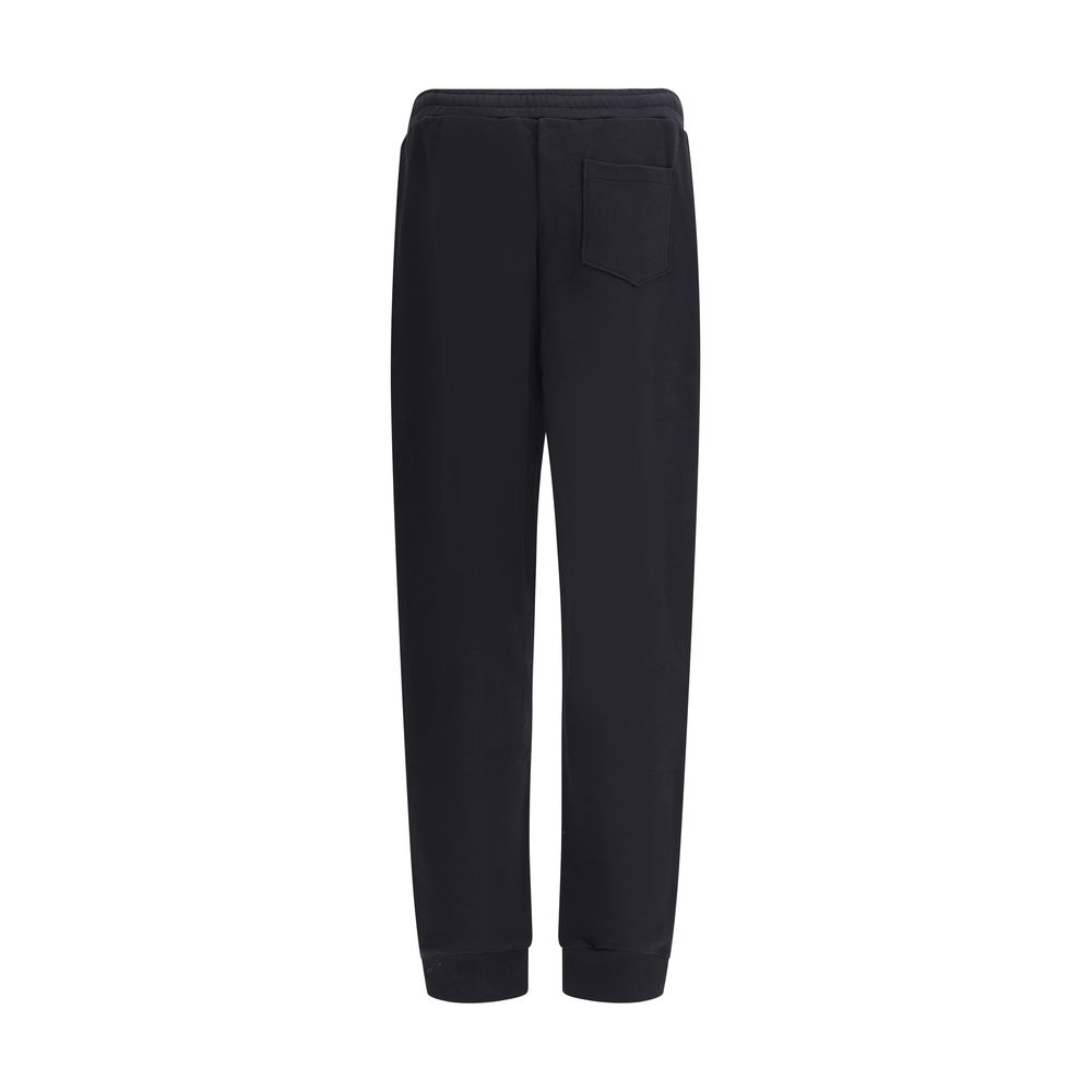Moschino Black Cotton Joggers (Workout Pants) | Regal Royce