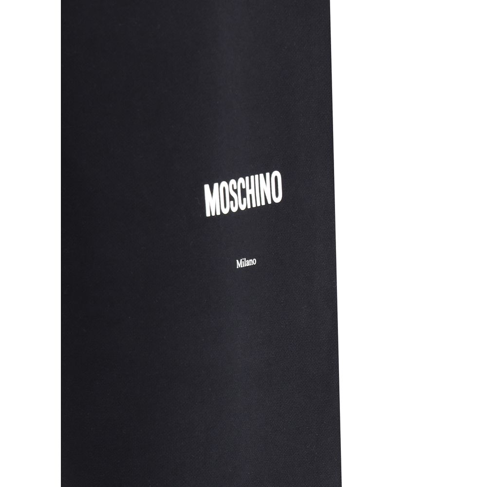 Moschino Black Cotton Joggers (Workout Pants) | Regal Royce