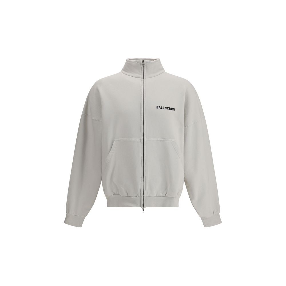 Balenciaga White Cotton Sweatshirt | Regal Royce