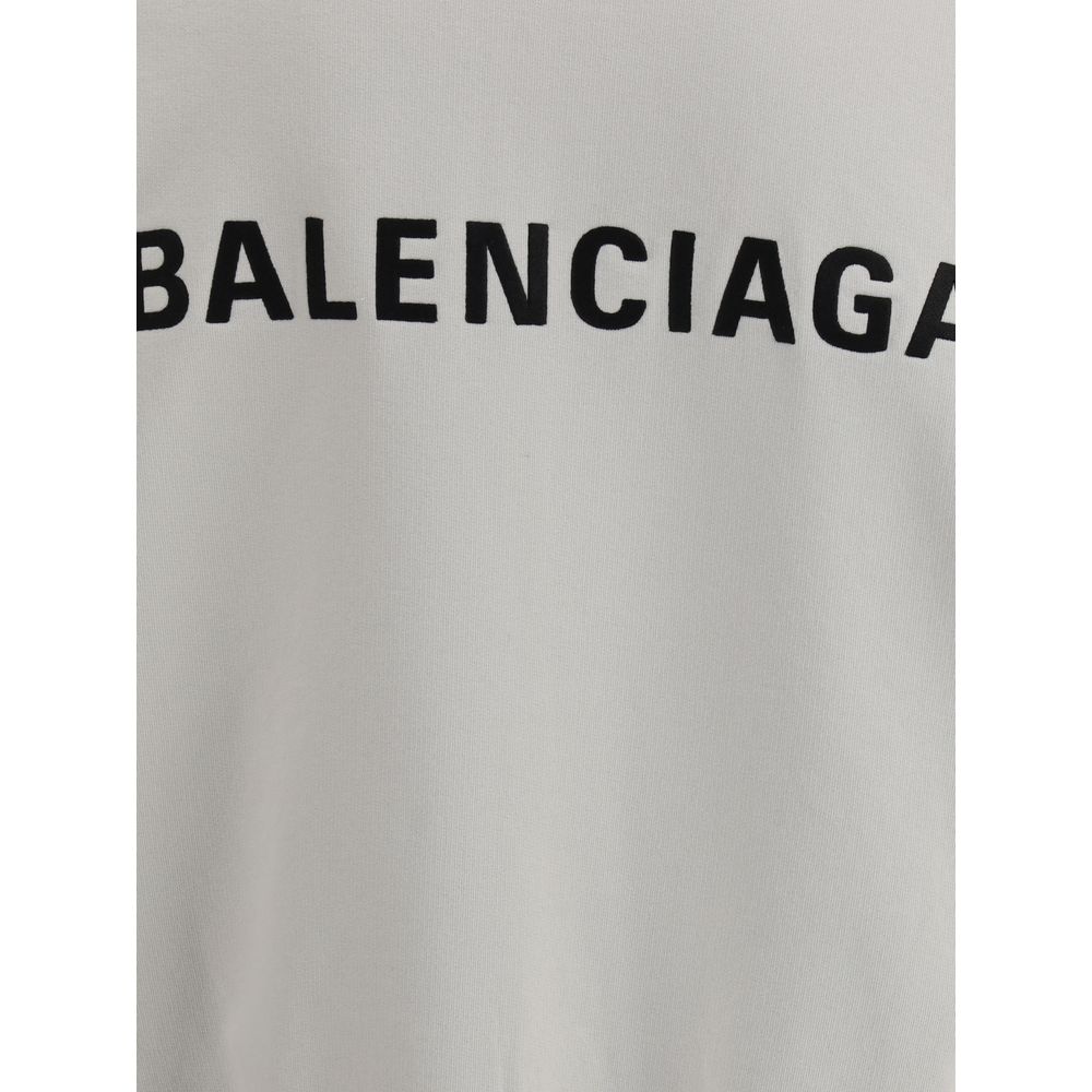 Balenciaga White Cotton Sweatshirt | Regal Royce