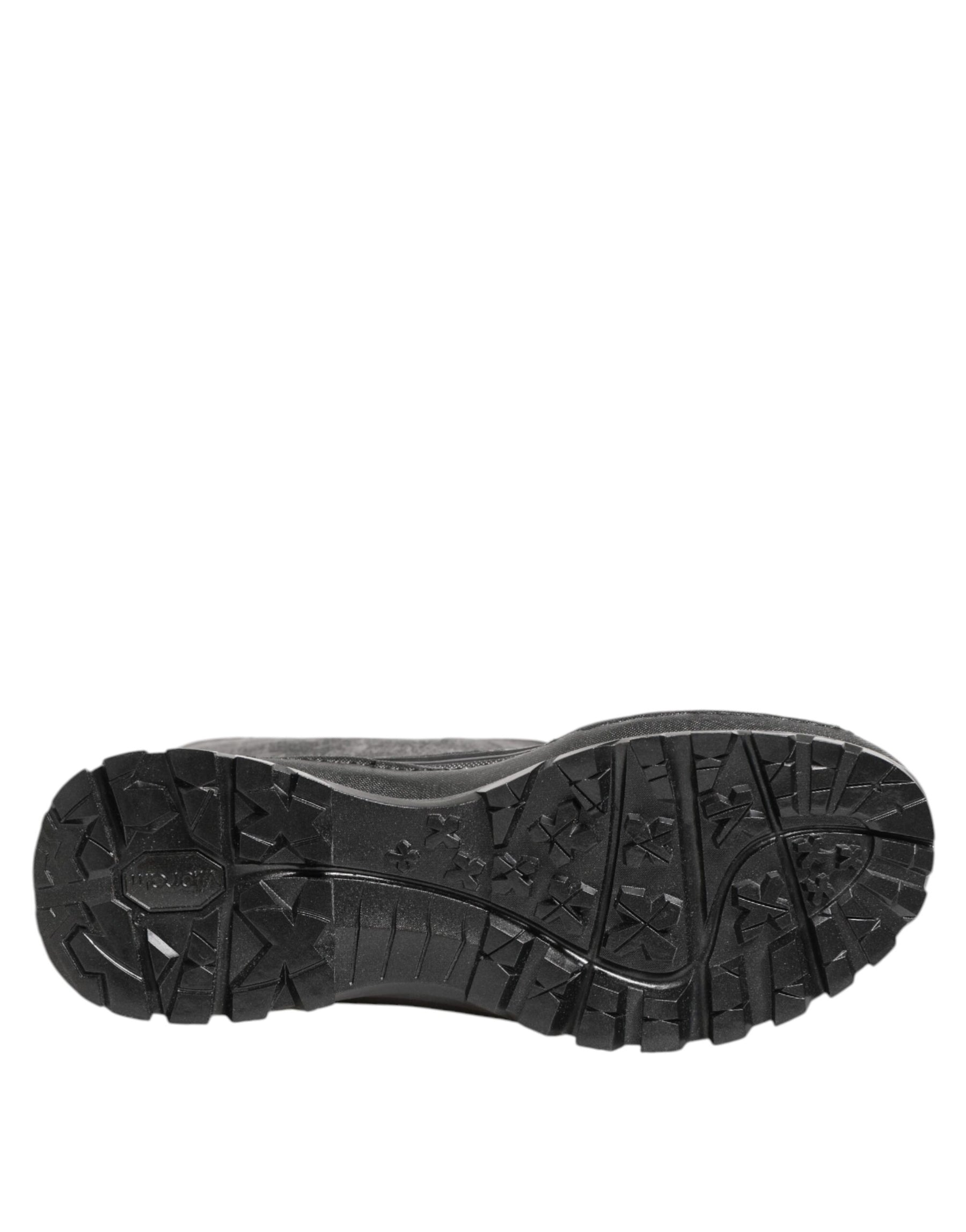 Dolce & Gabbana Metallic Gray Pull On Rain Boots Shoes | Regal Royce