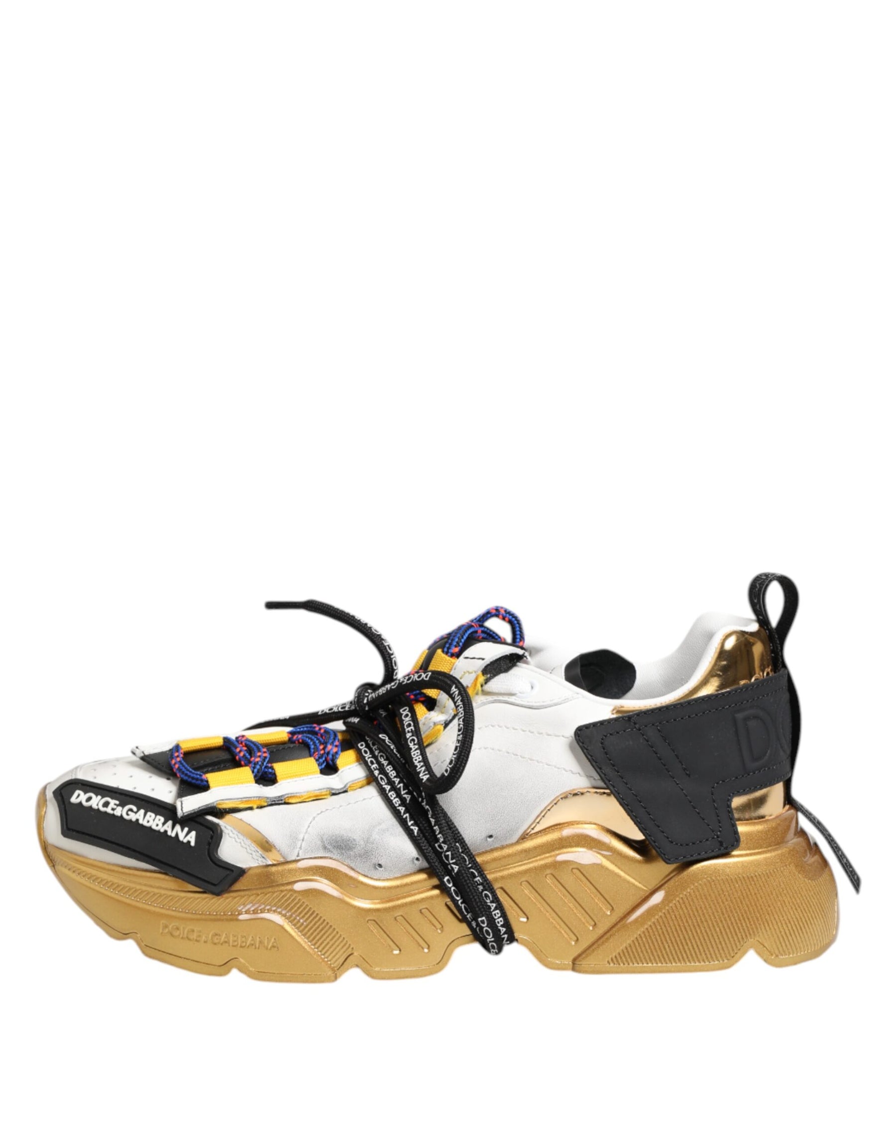 Dolce & Gabbana Multicolor Daymaster Low Top Sneakers Shoes | Regal Royce