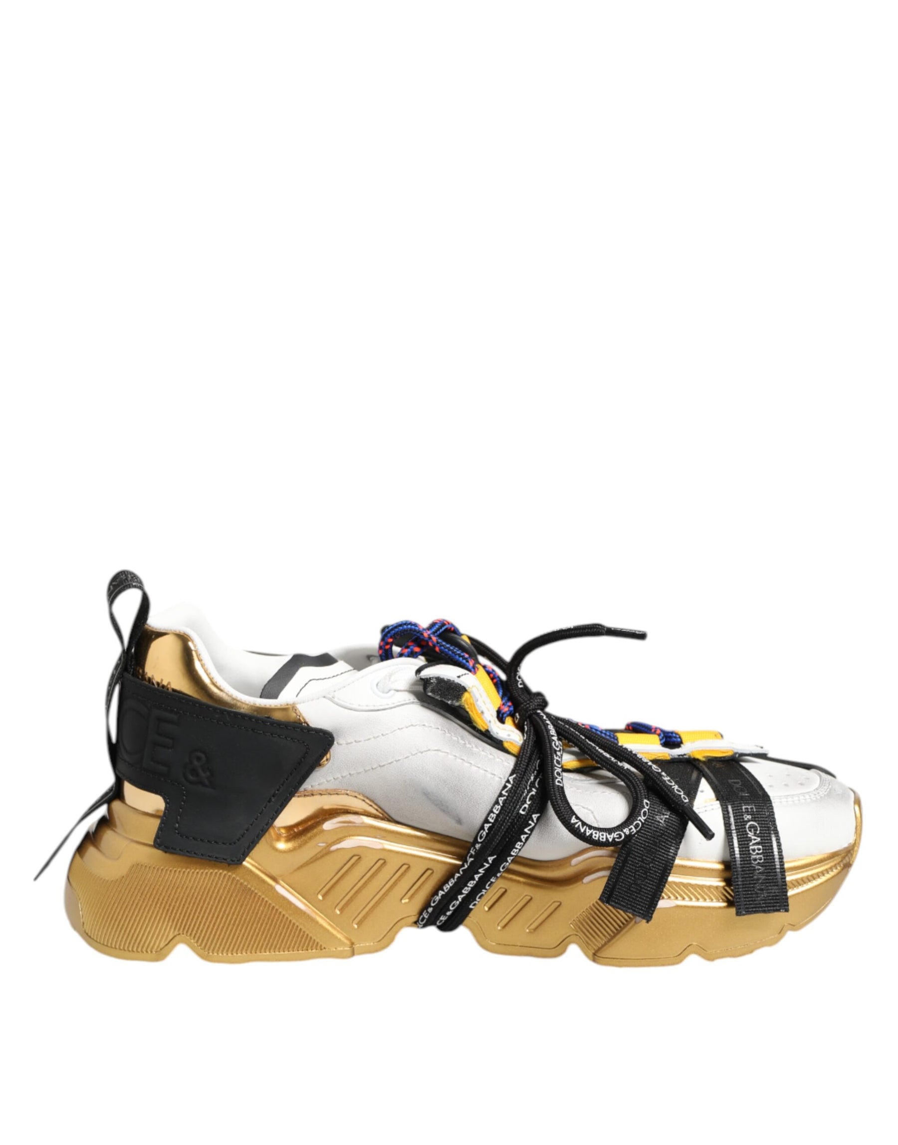 Dolce & Gabbana Multicolor Daymaster Low Top Sneakers Shoes | Regal Royce