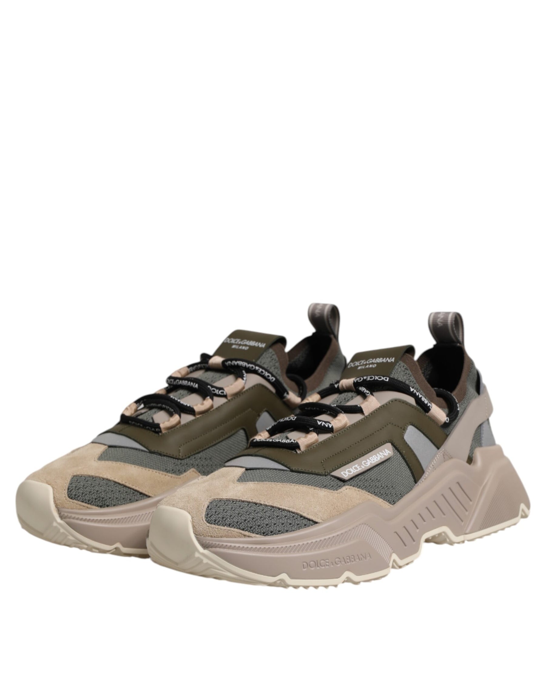 Dolce & Gabbana Multicolor Daymaster Low Top Sneakers Shoes | Regal Royce