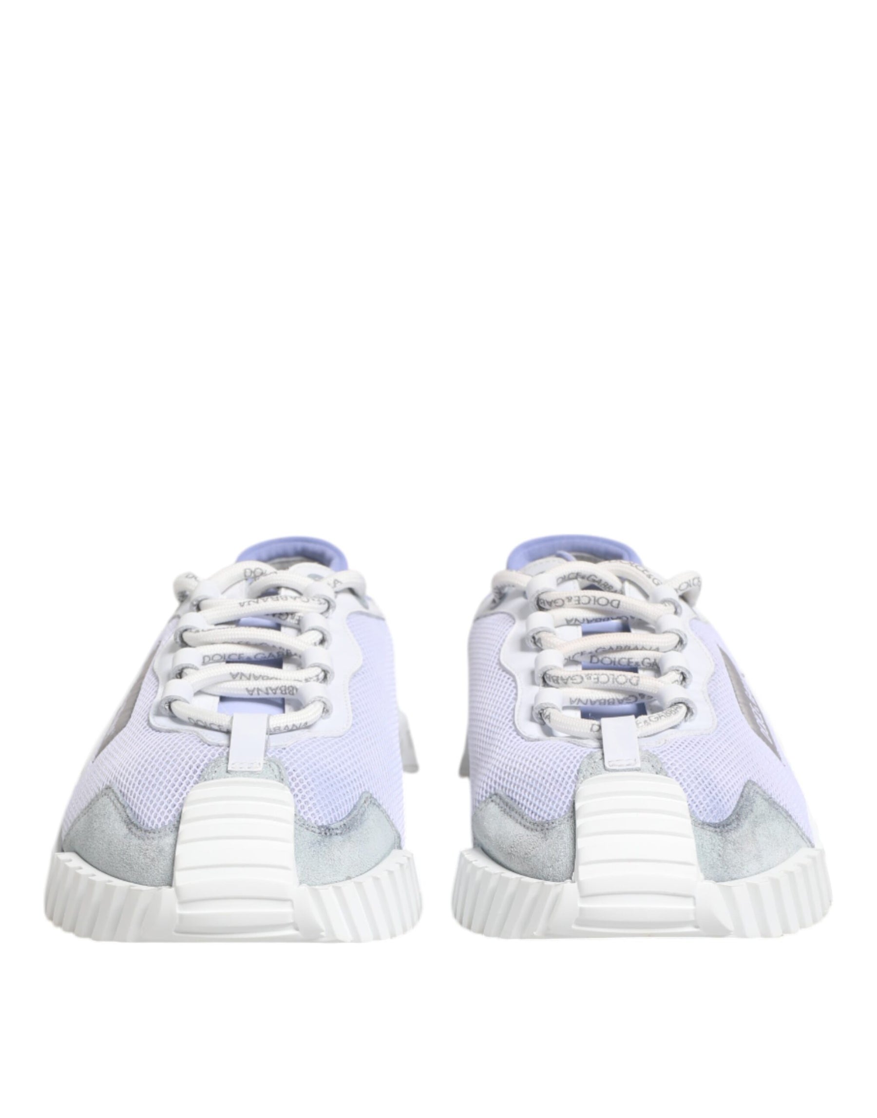 Dolce & Gabbana Purple White NS1 Lace Up Low Top Sneakers Shoes | Regal Royce